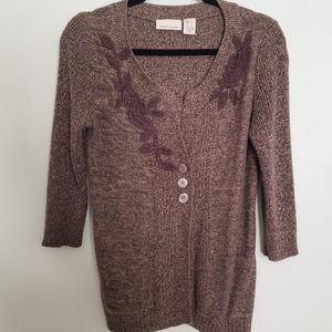 [Pick 2 Items for $8!] DKNY JEANS Cardigan Sweater Size L